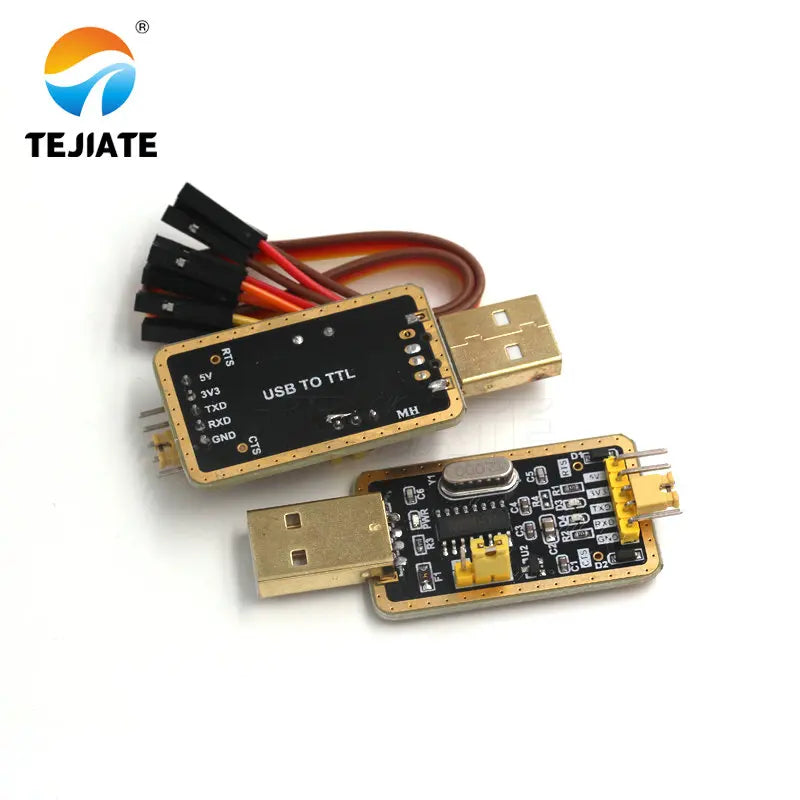 1PCS CH340G FT232BL-RL CH340E Reflesh Module Serial-port-USB To TTL Transform Modular Unit STC Download Wire Gold-colour Type