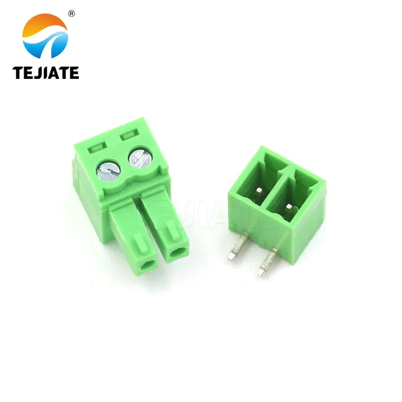 KF2EDG 3.81MM Plug-In PCB Terminal Bent Pin Socket 2/3/4/5/6/7/8/9P