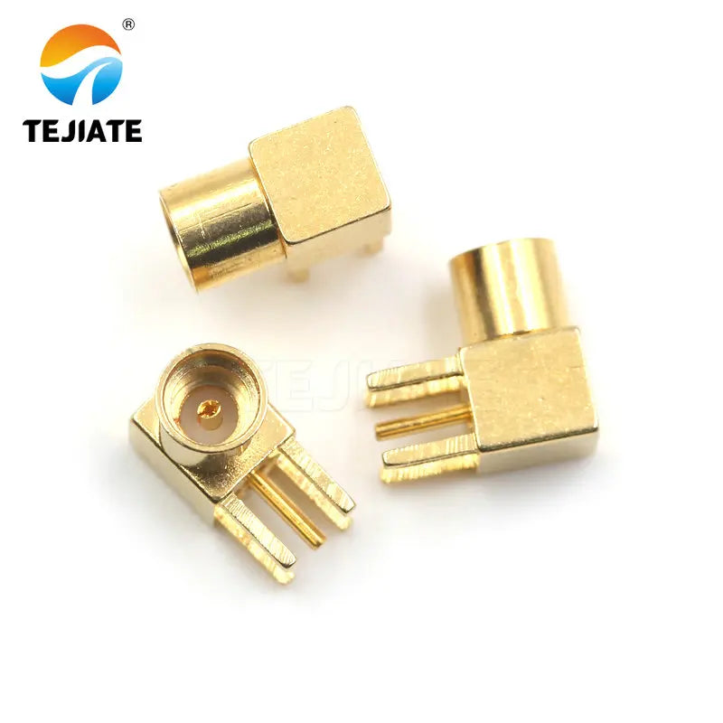 1PCS MCX MMCX KE-KWE-JE-JEF Connector Male/Female Base Straight Angle Bent Header Four Feet Welding PCB Socker Adapter