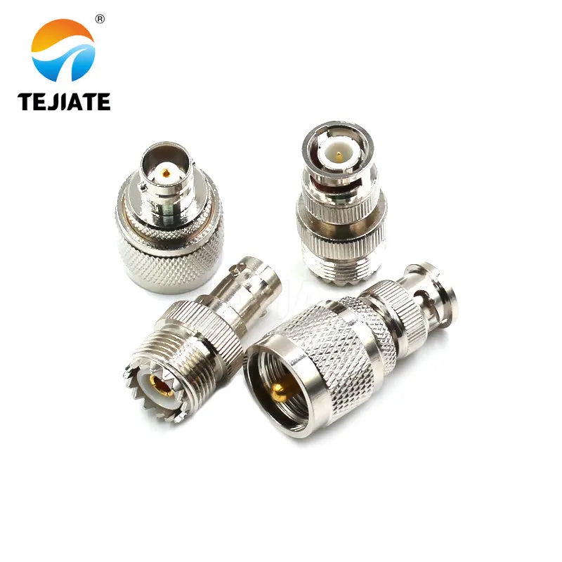 1PCS BNC Type UHF Type RF Connector BNC-UHF Adapter J-J J-K K-J K-K Male/Female Header Transforming Kit