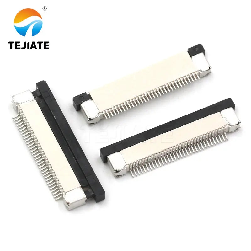 10PCS FFC/FPC Connector Flat Cable Socket 0.5MM Adapter 22/24/26/28/30/32/34/40/45/50/54/60P Down Drawer Type Plug Kit