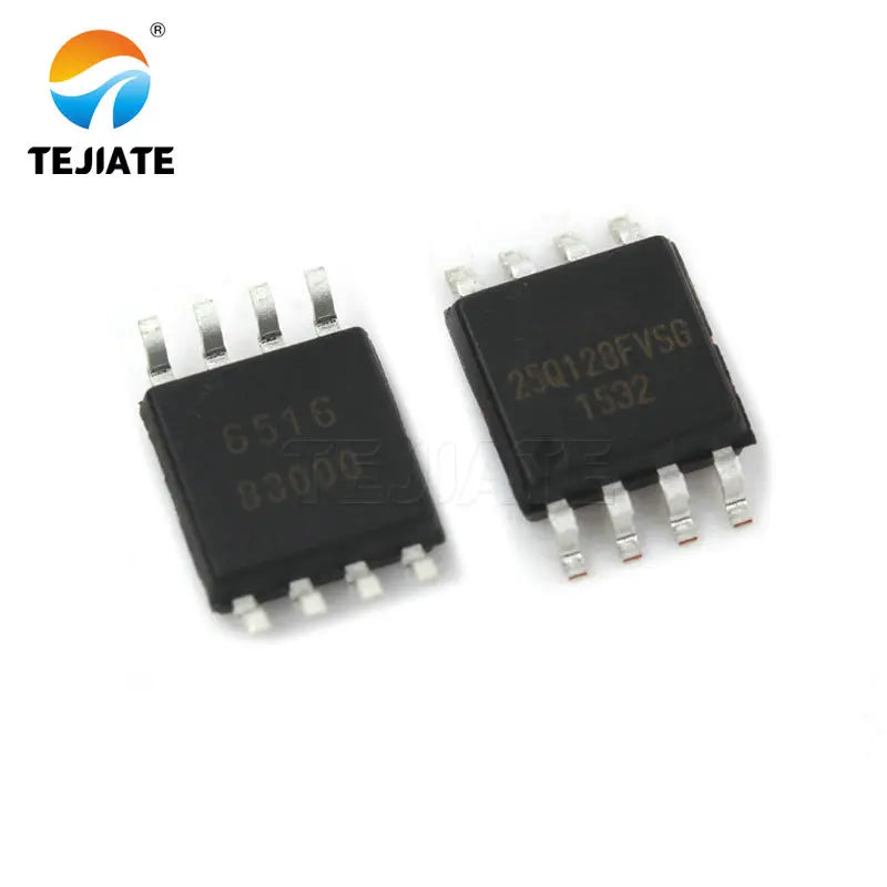 2PCS W25Q128FVSG SOP8 25Q128FVSG SOP 25Q128 W25Q128FVSSIG W25Q128 SMD128-Mbit(16M x 8bit)
