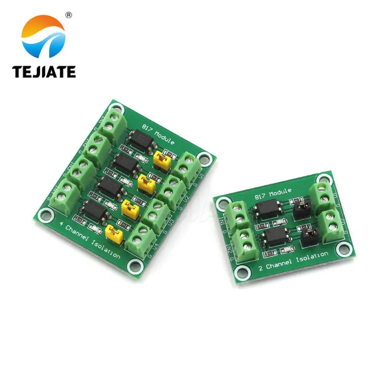 1PCS TEJIATE Optocoupler 817 Isolated Voltage Control Module Transistor Photoelectric Output Optical Isolator 2 4 Way