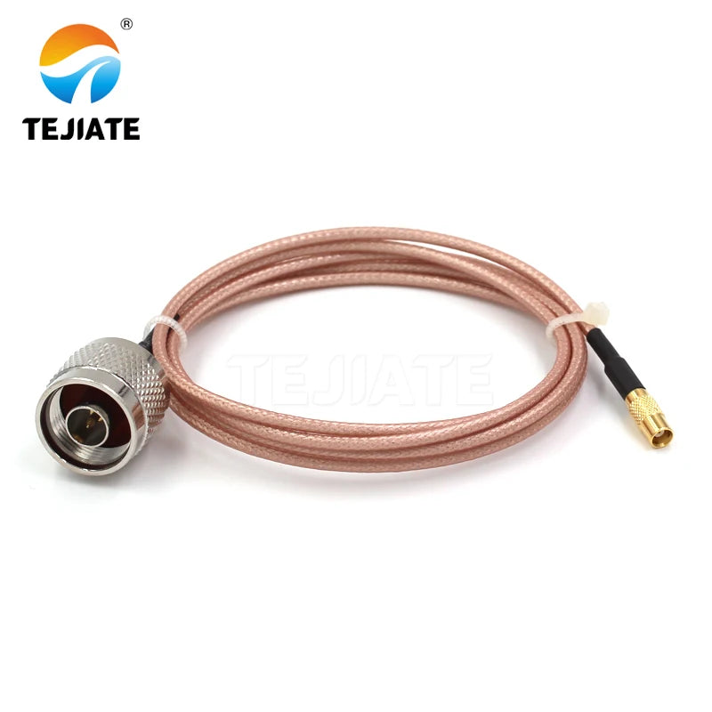 1PCS TEJIATE Adapter Cable N To MCX Type NJ Convert MCXK 8-90CM 1M 1.5M 2M Length Connector RG316 Wire