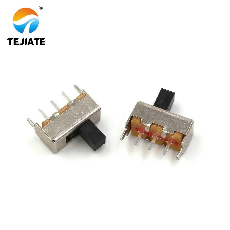 50PCS Toggle Switch MSS/SS/SK/MSK 1/2 Row Direct Insertion Horizontal  Power Microswitch Sliding 2/3gear Position Wave Band Type