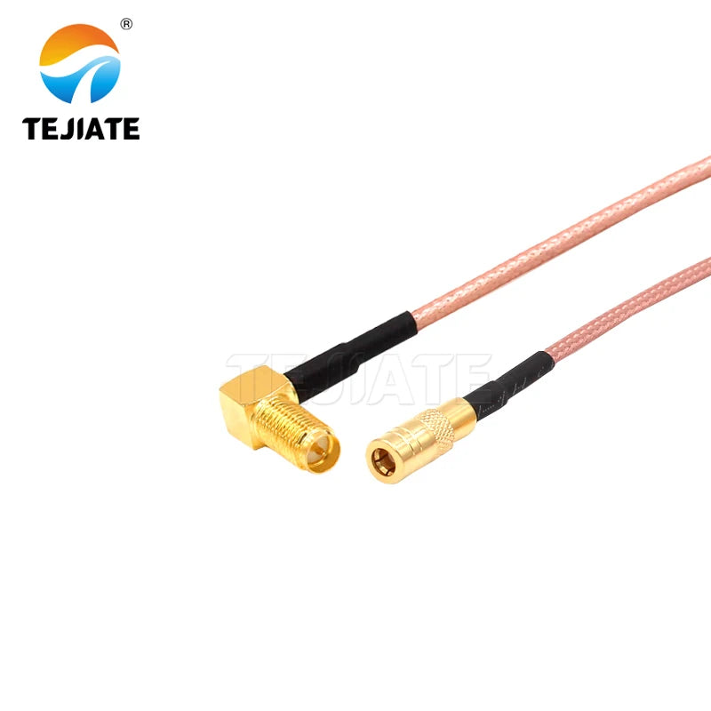 1PCS TEJIATE Adapter Cable SMB To RPSMA Type SMB-K Convert RPSMA-KW 8-90CM 1M 1.5M 2M Length Connector RG316 Wire