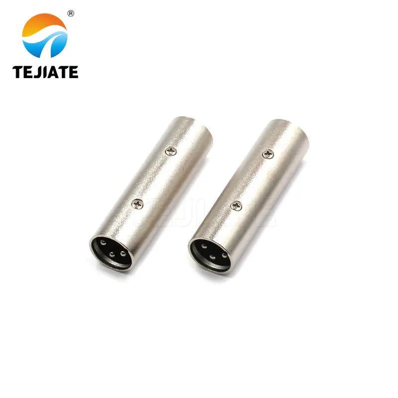 1PCS Three-core Cannon To RCA Microphone Adapter KK-JJ-JK 6.3/6.55MM Audio Connector