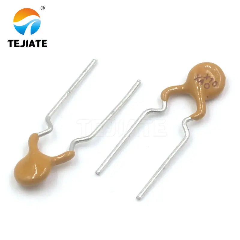 10PCS RXEF 60/72V 0.1/0.3/0.4/0.5/0.75/1.1/3A 5/10MM Pin-distance Recovery Typr PPTC Self Reset Fuse