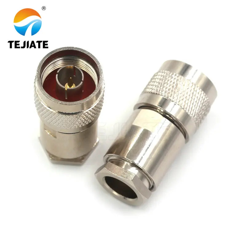 1PCS RF Connecting Header Outer Screw Inner Hole N-J-3-5-7 N-K-3-5-7 Inner Screw Inner Pin Assembled Type Adapter