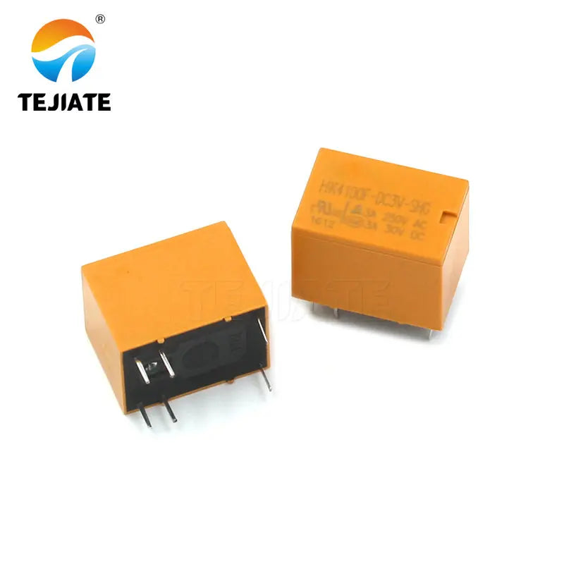 5PCS Small-signal Relay HK4100F-DC3V-SHG 5V 12V 24V 3A 6Pin Multiple Specifications
