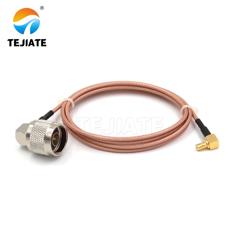 1PCS TEJIATE Adapter Cable N To SMB Type NJW Convert SMBJW 8-90CM 1M 1.5M 2M Length Connector RG316 Wire