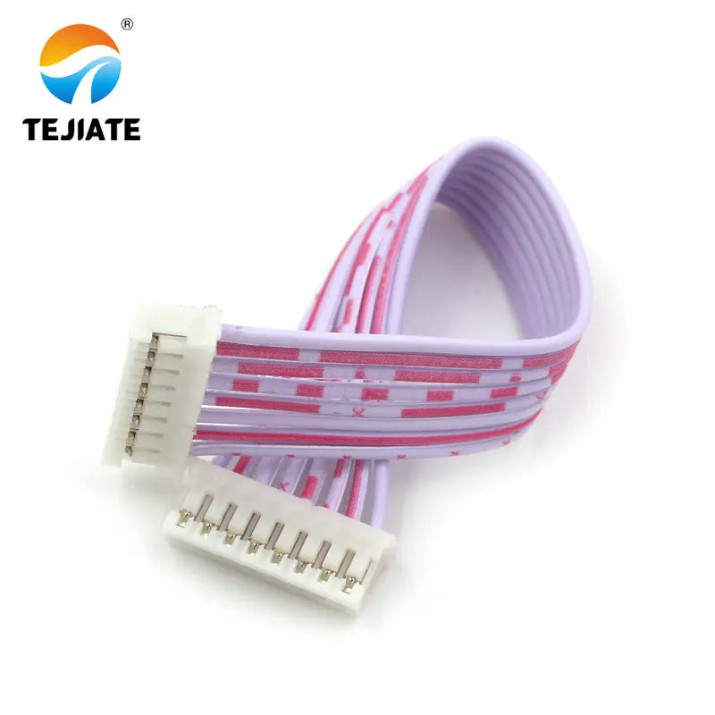 5PCS PH2.0MM Double Head Red/White Row Wire 4/8/10P 10/20/30CM Plug Connector Line