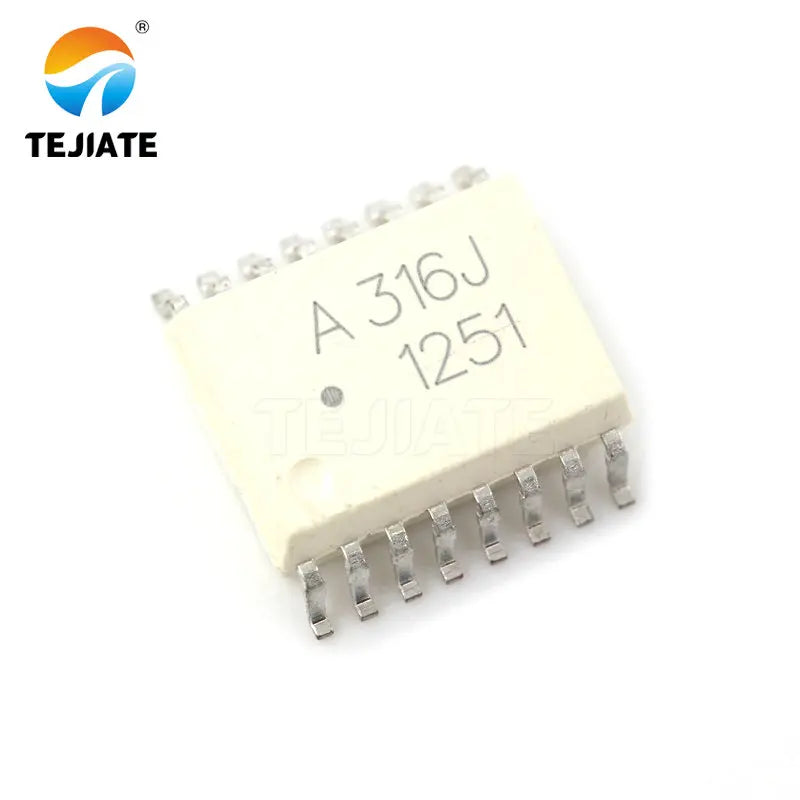 5pcs/lot A316J HCPL-316J HCPL316J HP316J SOP16 In Stock