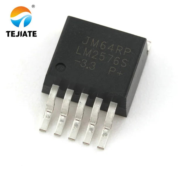 10PCS LM2576S-5.0 ADJ 12 3.3V LM2576T  buck circuit regulator IC chip TO-263 TO-220