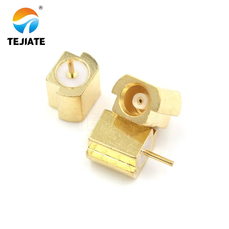 1PCS MCX MMCX KE-KWE-JE-JEF Connector Male/Female Base Straight Angle Bent Header Four Feet Welding PCB Socker Adapter