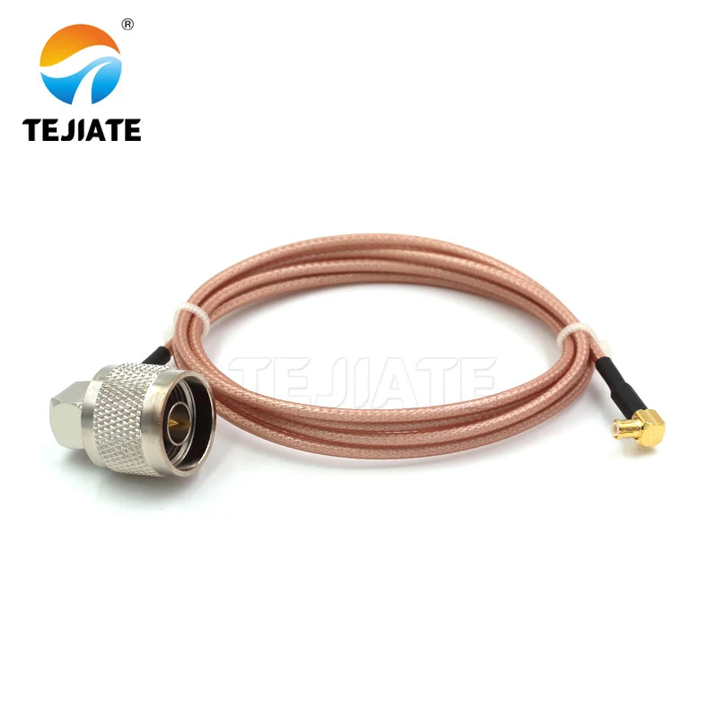 1PCS TEJIATE Adapter Cable N To MCX Type NJW Convert MCXJW 8-90CM 1M 1.5M 2M Length Connector RG316 Wire