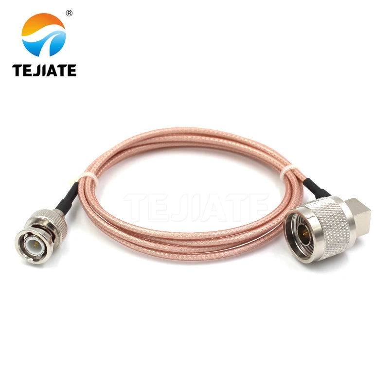 1PCS TEJIATE Adapter Cable N To BNC Type NJW Convert BNCJ 8-90CM 1M 1.5M 2M Length Connector RG316 Wire
