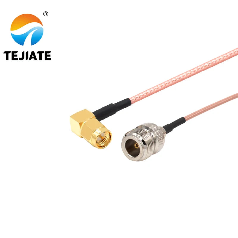 1PCS TEJIATE Adapter Cable BNC To SMA Type N-K Convert SMA-JW 8-90CM 1M 1.5M 2M Length Connector RG316 Wire