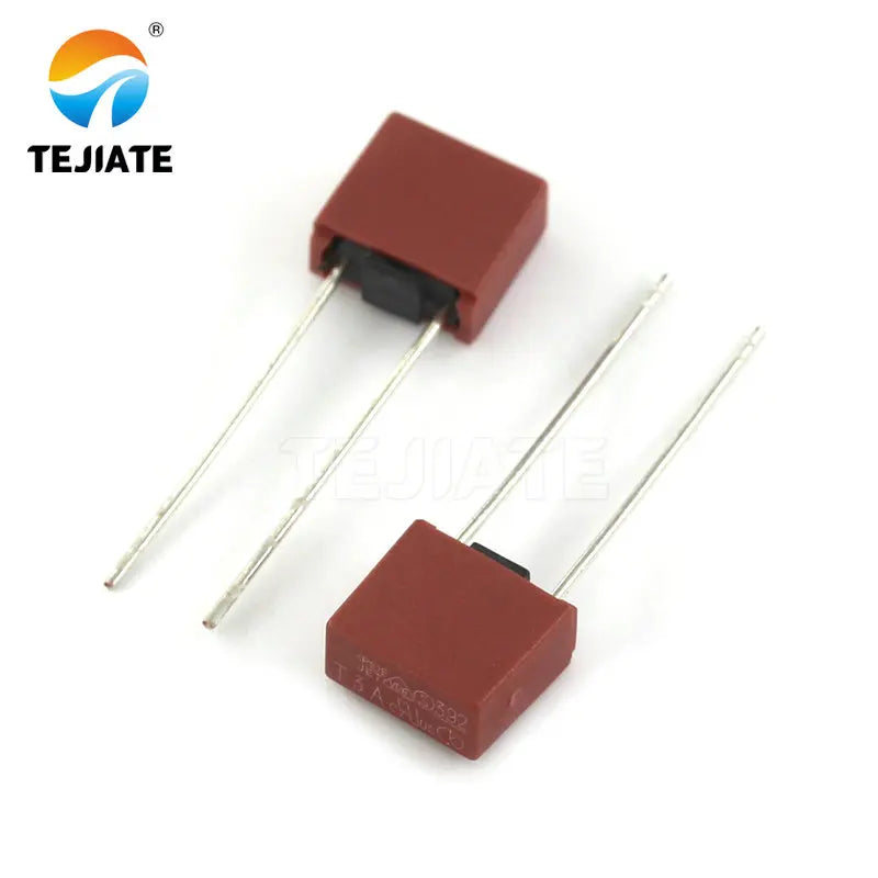 10PCS 392 Square Fuse T0.5/1/1.25/2/2.5/3/4/5/6.3A 250V  Commonly Used Power Fuses Assorted Slow Blow Fuse LCD PCB Matched
