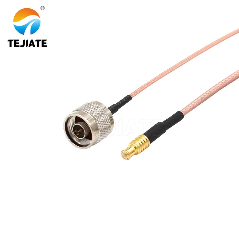 1PCS TEJIATE Adapter Cable N To MCX Type NJ Convert MCXJ 8-90CM 1M 1.5M 2M Length Connector RG316 Wire