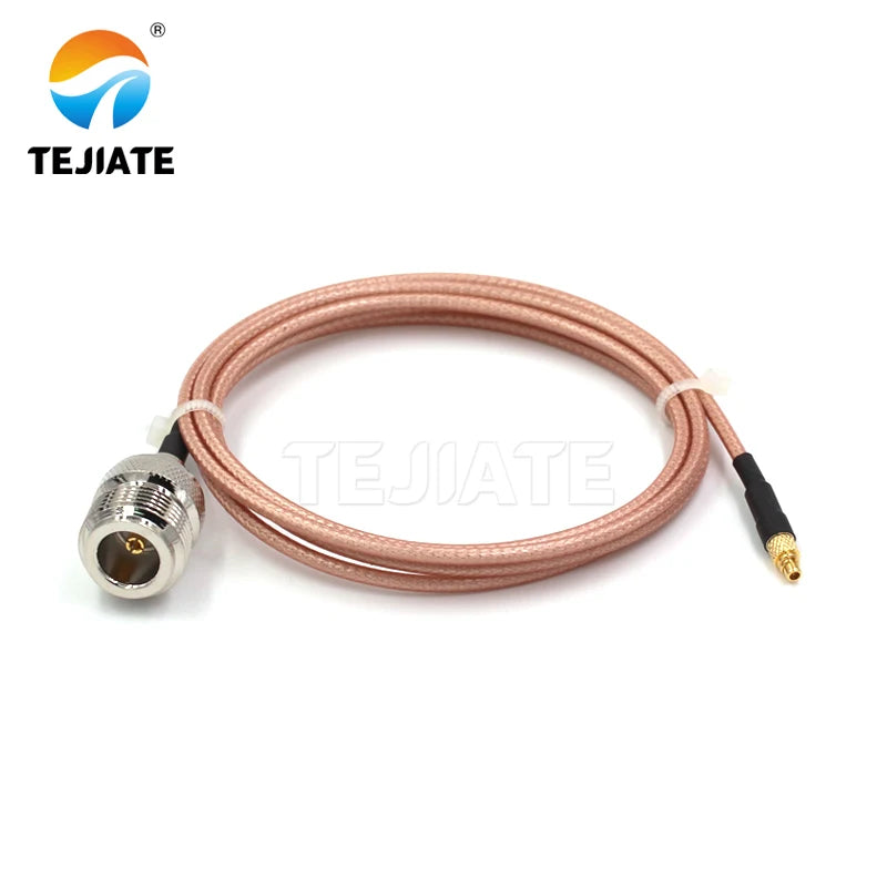 1PCS TEJIATE Adapter Cable N To MMCX Type NK Convert MMCXJ 8-90CM 1M 1.5M 2M Length Connector RG316 Wire