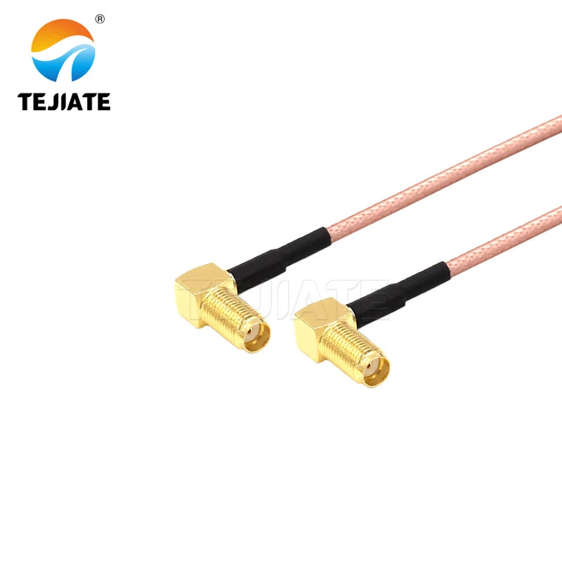 1PCS TEJIATE Adapter Cable SMA To SMA Type SMA-KW Convert SMA-KW 8-90CM 1M 1.5M 2M Length Connector RG316 Wire
