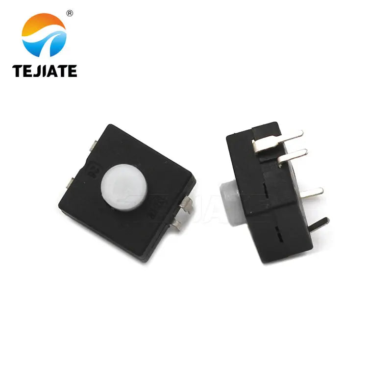 10PCS 20F/28A/808AD/1303A/1602AB/1604B/1802A/-H9.5 Key-switch 1208YD Flashlight Switch Self-lock/Paster/Plug-in Type Power Unit