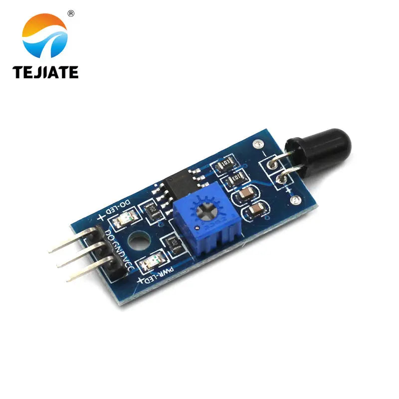 1PCS Flame Sensor Module Fire Source Detection Modular Device Infrared Reception Fire Light  Alarm