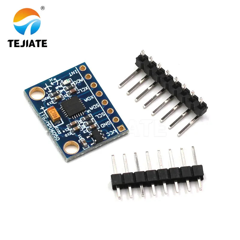 1PCS GY-521 MPU-6050 Triaxial Acceleration Sensor Module Gyroscope 6DOFModular Device With Code Schematic