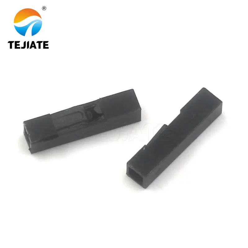 200PCS DuPont Rubber-shell  2.54mm Spacing DuPont-wire Plug  Single/Double Row 1x1/2/3/4/5/6/7/8/9/10P 2x4/5P Multiple Type