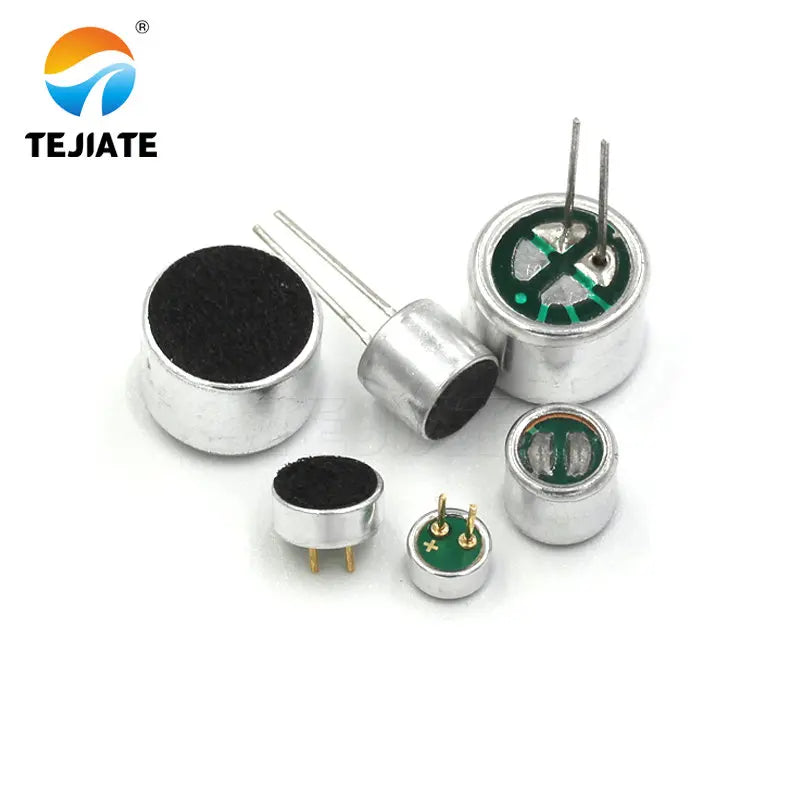 10PCS Microphone 6*5MM 9*7MM 6*2.2MM 4.5*2.2MM Condenser Electret-microphone 52DB Cartridge-microphone With Pin
