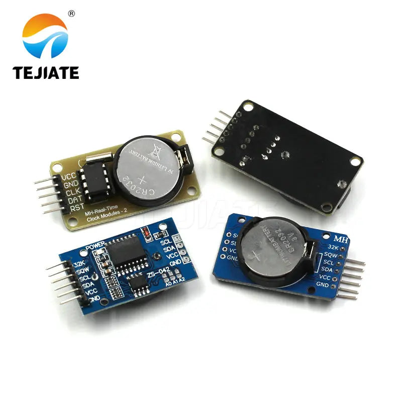 1PCS DS1302 DS3231 IIC Real Time Clock Memory Module CR2032 Mini Precision Timer With Battery For Arduino Long-acting