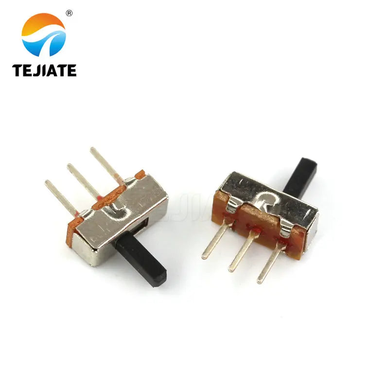 50PCS Toggle Switch MSS/SS/SK/MSK 1/2 Row Direct Insertion Horizontal  Power Microswitch Sliding 2/3gear Position Wave Band Type
