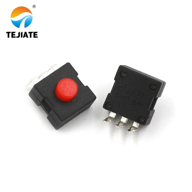 10PCS 20F/28A/808AD/1303A/1602AB/1604B/1802A/-H9.5 Key-switch 1208YD Flashlight Switch Self-lock/Paster/Plug-in Type Power Unit