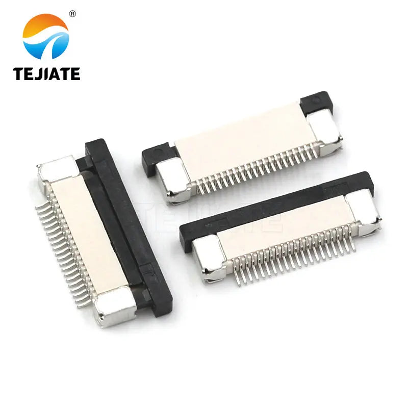 10PCS FFC/FPC Connector Flat Cable Socket 0.5MM Adapter 4/5/6/7/8/9/10/12/14/16/18/20P Down Drawer Type Plug Kit