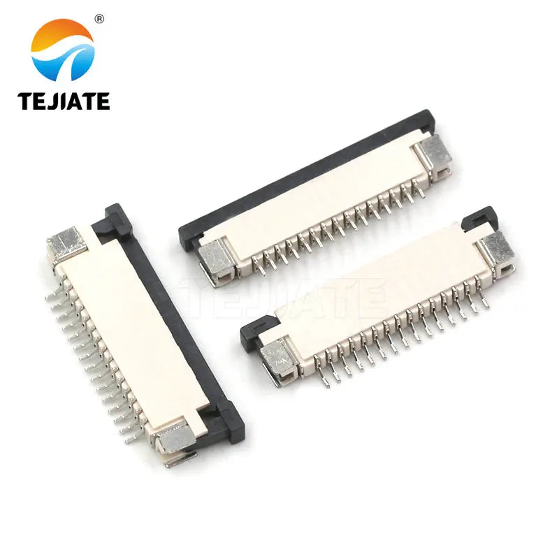 10PCS FFC/FPC Connector Flat Cable Socket 1.0MM Adapter 4/5/6/8/9/10/12/14/15P Up Drawer Type Plug Kit