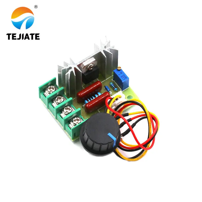 1PCS 2000W Controllable-silicon Speed Regulator 4000W Motor 220V High Power Electronic Voltage/Light/Temperature Adjust Module