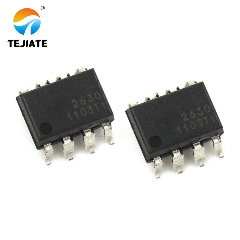 2PCS HCPL2630SD HCPL-2630 2630 high speed optocoupler package SOP8