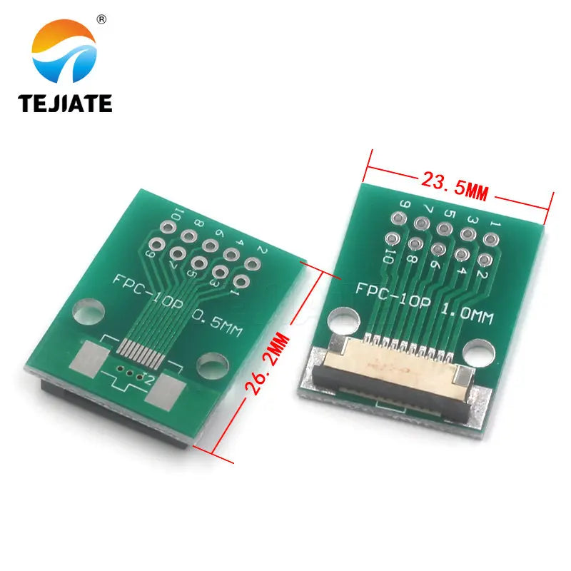 DIY FPC/FFC adapter board 1.0mm connector 6P 8P 10P 12P 20P 24P 26P 30P 34P 40PIN