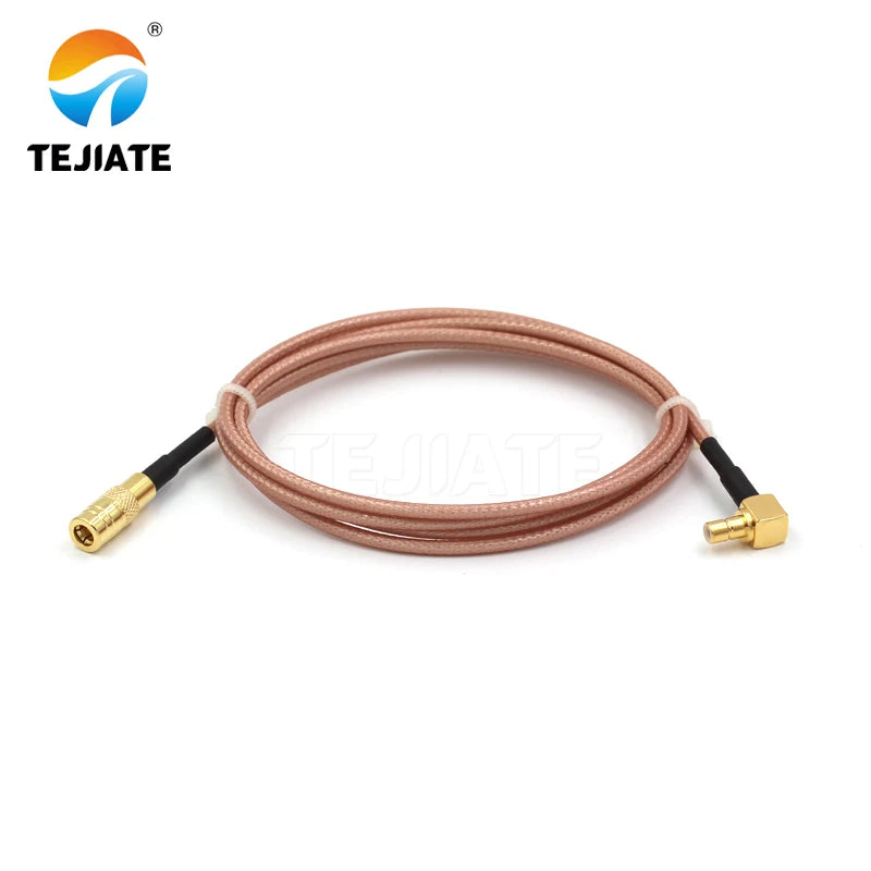 1PCS TEJIATE Adapter Cable SMB To SMB Type SMBK Convert SMBJW 8-90CM 1M 1.5M 2M Length Connector RG316 Wire