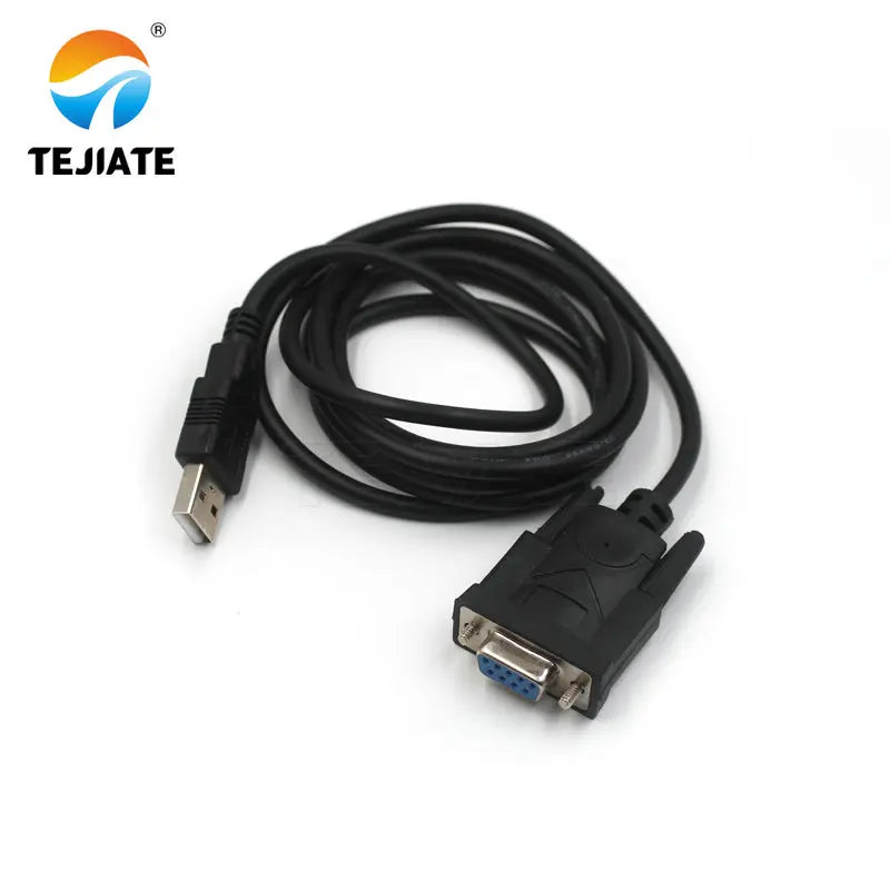 1PCS HL-340 RS232 Data-line USB To Nine-pin Connection-cable Male/Female Header USB2.0-chip To DB9 Adapter Wire