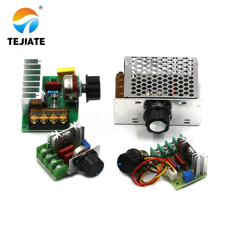 1PCS 2000W Controllable-silicon Speed Regulator 4000W Motor 220V High Power Electronic Voltage/Light/Temperature Adjust Module