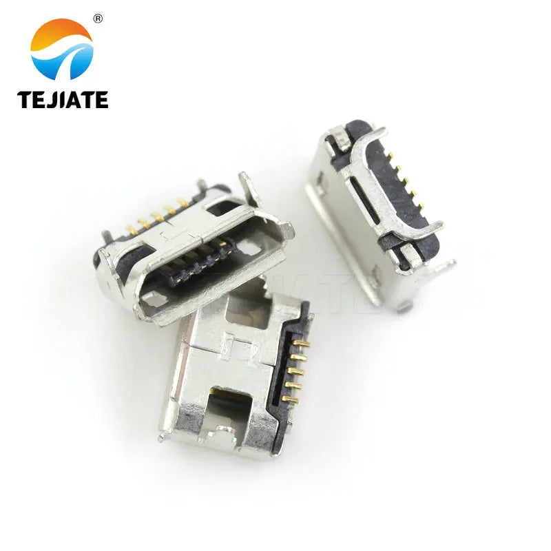 10PCS Micro-USB Socket MK5P Female-socket/Male-plug Paster-type Straight-insert Type Vertical-type Welding-type Interface