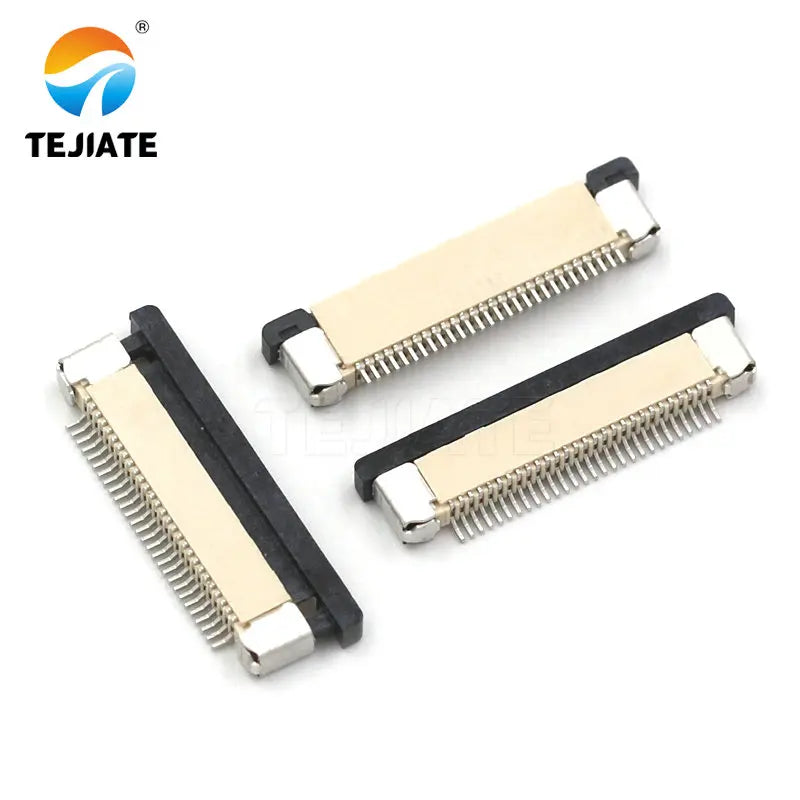 10PCS FFC/FPC Connector Flat Cable Socket 0.5MM Adapter 22/24/26/28/30/32/34/40/45/50/54/60P Down Drawer Type Plug Kit
