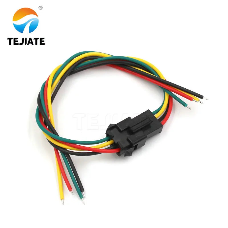 5Pair Plug-in Type SM Wire 4P Connection Wire Electronic Line 2.54MM Female/Male Header 20/30/40CM 22AWG Adapter Wires