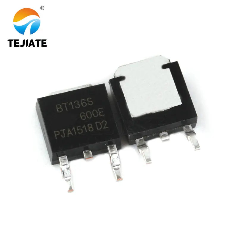 10PCS BT136S-600E SOT-252 bidirectional silicon controlled BT136S