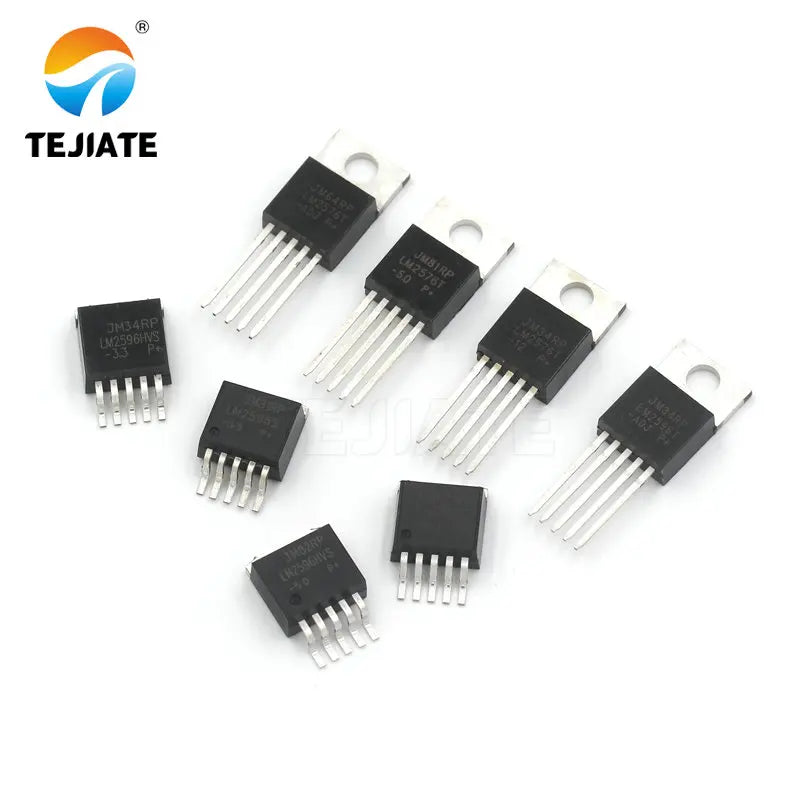3 PCS TEJIATE Logic Chip LM2596T LM2576 LM2576S Lower Voltage Stable Voltage Power Circuit Stabilizer IC