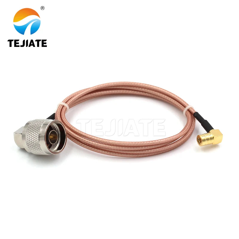 1PCS TEJIATE Adapter Cable N To SMB Type NJW Convert SMBKW 8-90CM 1M 1.5M 2M Length Connector RG316 Wire