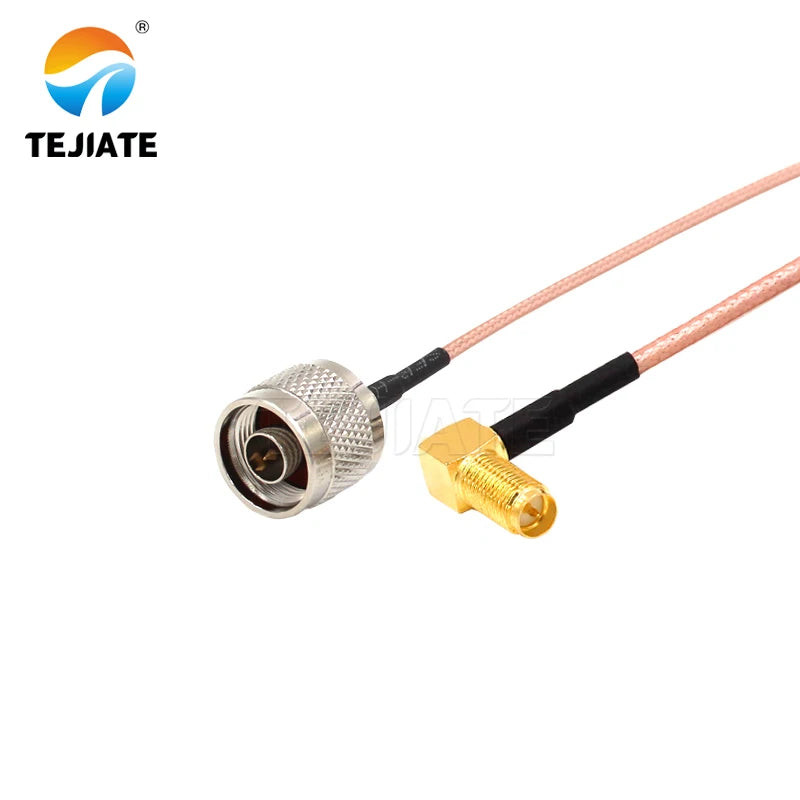 1PCS TEJIATE Adapter Cable B To SMA Type N-J Convert RPSMA-KW 8-90CM 1M 1.5M 2M Length Connector RG316 Wire