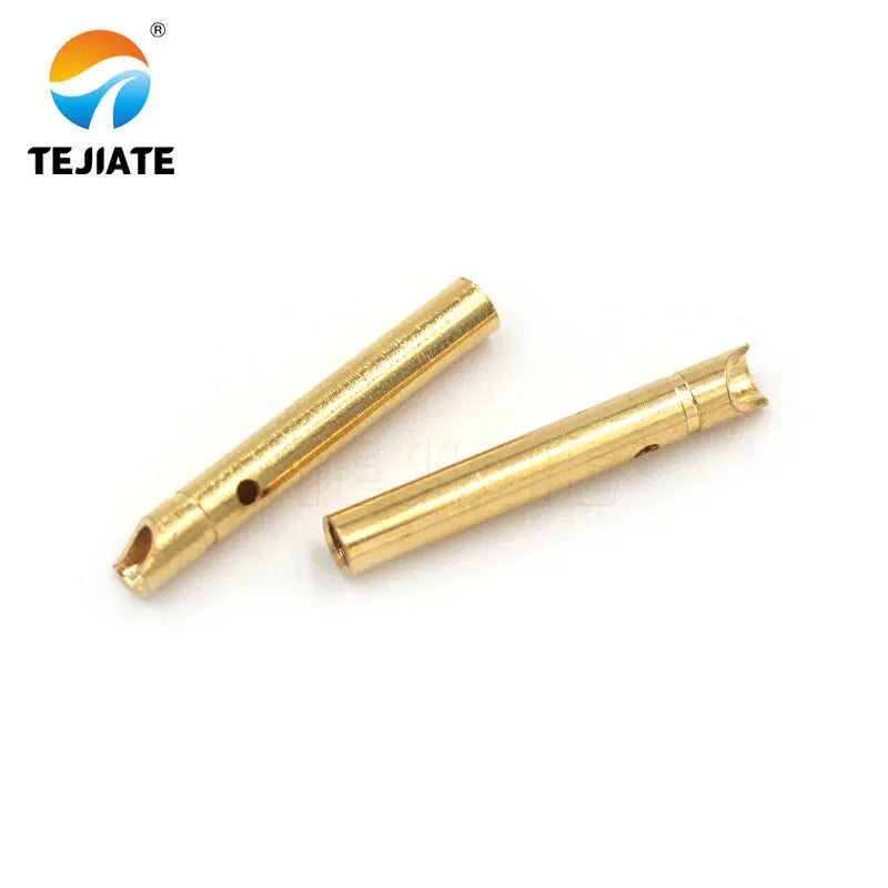 10PCS 2.0 3.5 4.0 5.5MM Banana Plug Aircraft Model 30/45/100A Gold-plated 7U Multi Axis Connector For Electric Model Motor